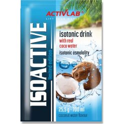 Isoactive izotonik funkcjonalny saszetka kokos. Nerki i saszetki ACTIVLAB, bez wzorów, sportowe, bez dodatków. Za 1.39 zł.