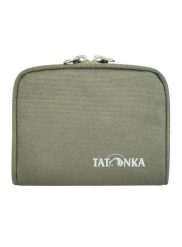 Portfel Tatonka Zip Money Box RFID B - olive/olive. Zielone portfele Tatonka, bez wzorów, z poliamidu. Za 103.39 zł.