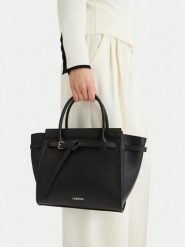 Lasocki Torebka CEO-LSK-X-003-09 Czarny. Czarne torebki klasyczne Lasocki, bez wzorów, z materiału, bez dodatków. Za 219.99 zł.