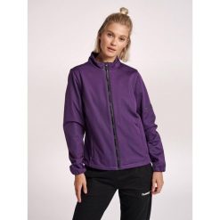 Kurtka damska Hummel North Softshell. Czarne kurtki przejściowe sportowe Hummel, l, bez wzorów, z softshellu, bez kaptura, outdoorowe. W wyprzedaży za 285.50 zł.