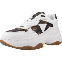 Buty GUESS FLPHAP FAL12 Biały. Białe buty trekkingowe Guess, z syntetyku, bez zapięcia. Za 540.99 zł.