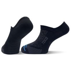 Skarpety stopki do biegania Teko ecoRUN No Show Ultralight. Czarne skarpetki TEKO, bez wzorów. Za 61.00 zł.