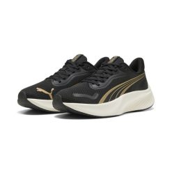 Buty do biegania Pounce Lite PUMA. Czarne buty do biegania Puma, bez wzorów, bez zapięcia, do biegania. Za 279.00 zł.