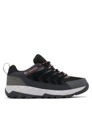 Columbia Trekkingi Strata Trail Low 2078551 Czarny. Czarne buty trekkingowe Columbia, ze skóry, bez zapięcia. Za 349.99 zł.