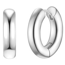 Yokoamii Kolczyki kola z posrebrzanego metalu 1 ct Damski. Szare kolczyki Yokoamii, metalowe. Za 159.99 zł.