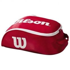 Torba sportowa unisex Wilson Tour. Czerwone torby sportowe Wilson, bez wzorów. Za 145.50 zł.
