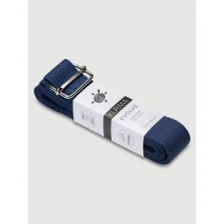 Pasek do jogi Kurma. Niebieskie paski KURMA, bez wzorów, sportowe. W wyprzedaży za 59.00 zł.