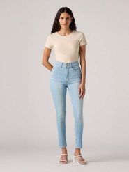 Levi's Dżinsy "Retro" - Skinny fit - w kolorze błękitnym rozmiar: W30/L28. Niebieskie jeansy Levi's, l, z aplikacjami, klasyczne, z podwyższonym stanem. Za 170.81 zł.