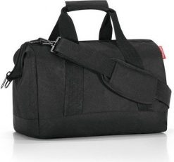 Torba Allrounder M Black. Czarne torby podróżne Reisenthel, bez wzorów. W wyprzedaży za 179.10 zł.