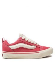 Vans Tenisówki Knu Skool VN0009QCBJ11 Różowy. Czerwone trampki Vans, bez wzorów, z materiału, bez zapięcia. Za 229.99 zł.