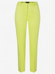 More & More Spodnie "Hedy" w kolorze żółtym rozmiar: 44. Żółte spodnie materiałowe More & More, bez wzorów, z materiału, z podwyższonym stanem. Za 100.04 zł.