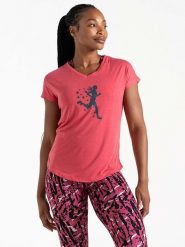 Dare 2b Koszulka funkcyjna "Calm" w kolorze czerwonym rozmiar: 46. Czerwone t-shirty sportowe Dare 2b, bez wzorów, z materiału, bez ramiączek, outdoorowe. Za 47.82 zł.