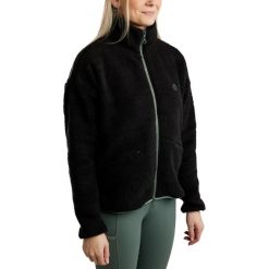 Polarna kurtka damska z zamkiem na całej długości Montar MoEva. Czarne kurtki MONTAR, m, bez wzorów, z materiału, eleganckie, bez kaptura. Za 346.00 zł.