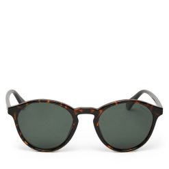 Okulary przeciwsłoneczne Polaroid. Brązowe okulary przeciwsłoneczne Polaroid, bez wzorów. Za 139.99 zł.