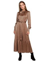 Stylove Sukienka ze wzorem rozmiar: L. Sukienki Stylove, l, bez wzorów, bez kołnierzyka, bez ramiączek, maxi. Za 304.95 zł.