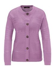 Aniston Kardigan w kolorze fioletowym rozmiar: 40. Różowe swetry Aniston, bez wzorów, z bawełny, bez ramiączek. Za 83.62 zł.