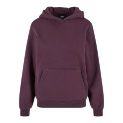 Bluza damska z kapturem Urban Classics. Niebieskie bluzy Urban Classics, l, bez wzorów, z bawełny, bez ramiączek, z kapturem. Za 147.30 zł.