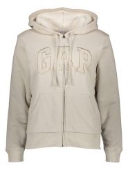GAP Bluza w kolorze beżowym rozmiar: S. Brązowe bluzy GAP, s, bez wzorów, bez ramiączek, bez kaptura. Za 149.95 zł.