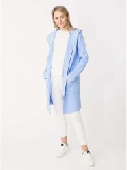 Zwillingsherz Kardigan "Janina" w kolorze błękitnym rozmiar: L/XL. Niebieskie swetry Zwillingsherz, l, bez wzorów, bez ramiączek. Za 322.14 zł.