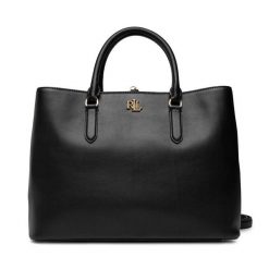 Torebka LAUREN RALPH LAUREN. Czarne torebki klasyczne Lauren Ralph Lauren, bez wzorów, klasyczne, bez dodatków. Za 2,349.00 zł.