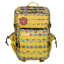 Plecak outdoorowy V1 Donuts 45L. Żółte plecaki ELITEX TRAINING, bez wzorów, bez dodatków. Za 252.99 zł.