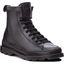 Botki CAMPER - Brutus K400325-002 Supersoft Negro/Cien Negro/Neg. Czarne botki Camper, z materiału. Za 605.00 zł.