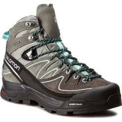Trekkingi SALOMON - X Alp Mid Ltr Gtx W GORE-TEX 394732 21 V0 Shadow/Castor Gray/Aruba Blue. Buty trekkingowe marki Salomon. W wyprzedaży za 529.00 zł.