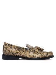 Tommy Hilfiger Mokasyny Th Loafer Tassel Snake FW0FW09500 Beżowy. Brązowe mokasyny Tommy Hilfiger, bez wzorów, ze skóry. Za 699.99 zł.