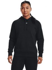 Under Armour Bluza "Rival" w kolorze czarnym rozmiar: L. Czarne bluzy z kapturem Under Armour, l, bez wzorów, z kapturem. Za 174.50 zł.