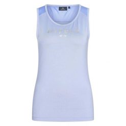 Damski tank top techniczny HV Polo Annabel. Fioletowe topy HV POLO, bez wzorów, sportowe, bez kołnierzyka, bez ramiączek. Za 251.50 zł.