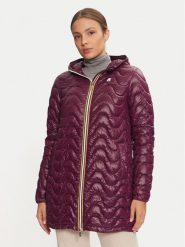 K-Way Kurtka puchowa Sophie K3112SW Fioletowy Regular Fit. Fioletowe kurtki K-Way, s, bez wzorów, z puchu, bez kaptura. Za 719.99 zł.
