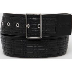 Calvin Klein pasek skórzany damski kolor czarny. Czarne paski Calvin Klein, bez wzorów. W wyprzedaży za 209.99 zł.
