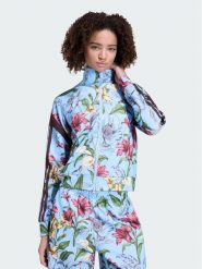 Adidas Bluza X Frarm Rio House Of Trio Track Top KX0043 Niebieski jasny Regular Fit. Niebieskie bluzy adidas, s, bez wzorów, z bawełny, bez kaptura. Za 348.99 zł.
