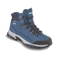 Buty trekkingowe damskie MEINDL Yukatan Lady Mid GTX z membraną Gore-tex. Niebieskie buty trekkingowe MEINDL, z gore-texu, bez zapięcia. Za 969.90 zł.