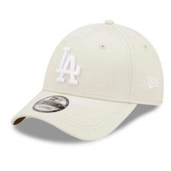 Czapka baseballowa Dodgers. Białe czapki z daszkiem New Era, bez wzorów. Za 227.50 zł.