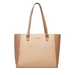 Torebka Nine West. Brązowe torebki klasyczne Nine West, bez wzorów, klasyczne, bez dodatków. Za 299.99 zł.