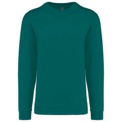 Bluza z okrągłym dekoltem Kariban. Niebieskie bluzy bez kaptura KARIBAN, l, bez wzorów, z bawełny, bez kaptura. Za 128.50 zł.