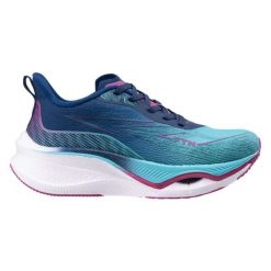 Buty do biegania damskie Fitanu Carrera W - niebieskie, Rozmiar buta 36. Niebieskie buty do biegania Fitanu, bez wzorów, bez zapięcia, do biegania. Za 299.99 zł.