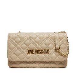 Torebka LOVE MOSCHINO. Brązowe listonoszki Love Moschino, bez wzorów, bez dodatków. Za 729.99 zł.