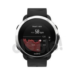 Suunto 3 fitness (stalowo-czarny)- szybka wysyłka! - Raty 10 x 85,90 zł. Czarne zegarki sportowe Suunto. Za 859.00 zł.