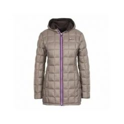 Długa kurtka narciarska damska dwustronna Peak Mountain Awill. Brązowe kurtki narciarskie Peak Mountain, l, bez wzorów, z poliesteru, bez kaptura, narciarskie. Za 391.00 zł.