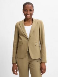 MOS MOSH Marynarka - MMBlake Night Kobiety zielony, 38. Zielone marynarki i żakiety Mos Mosh, bez wzorów, z dresówki, eleganckie, bez ramiączek. Za 479.95 zł.