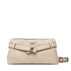 Torebka Guess. Brązowe listonoszki Guess, z aplikacjami, bez dodatków. Za 544.99 zł.