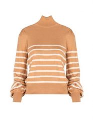 Liu Jo Sweter | WF2060 MA7L | Kobieta | Brązowy. Brązowe swetry Liu Jo, l, bez wzorów, z materiału, bez ramiączek. W wyprzedaży za 389.00 zł.