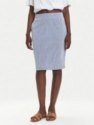 Olsen Spódnica ołówkowa 16001511 Niebieski Slim Fit. Niebieskie spódnice Olsen, bez wzorów, z syntetyku, ołówkowe. Za 359.99 zł.