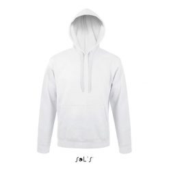 Bluza z kapturem Sol's Snake. Białe bluzy z kapturem SOL'S, s, bez wzorów, z materiału, z kapturem, na fitness i siłownię. Za 131.00 zł.