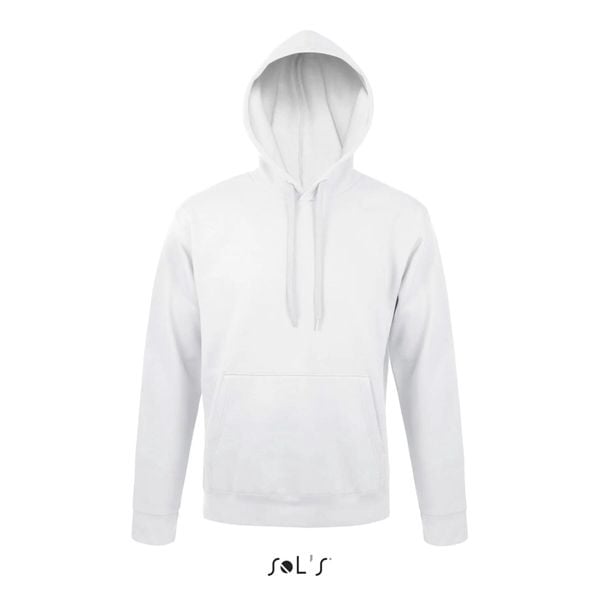 Bluza z kapturem Sol's Snake. Białe bluzy z kapturem SOL'S, s, bez wzorów, z materiału, z kapturem, na fitness i siłownię. Za 131.00 zł.