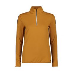 Bluza damska CMP 33L0466. Brązowe bluzy CMP, na zimę, l, bez wzorów, bez kaptura, narciarskie. Za 169.99 zł.