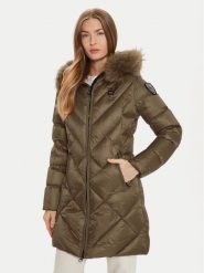 Blauer Kurtka puchowa 24WBLDK03052 Brązowy Regular Fit. Brązowe kurtki Blauer, m, bez wzorów, z puchu, bez kaptura. Za 1,199.00 zł.