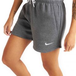 Damskie Spodenki Dresowe Park 20. Szare szorty Nike, bez wzorów, z dresówki. Za 170.99 zł.